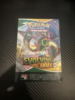Pokemon Sword & Shield Evolving Skies Build & Battle PreRelease Kit Sealed TCG - Image 1