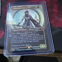 Lightning, Army of One (Borderless) (0320) Final Fantasy Foil - Image 1