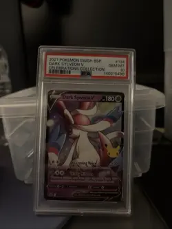 2021 Pokemon SWSH BSP Dark Sylveon V Celebrations Collection PSA 10 - Image 1