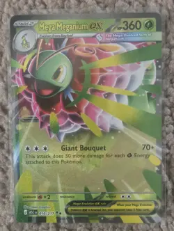 Mega Meganium ex 010/217 Pokemon Ascended Heroes Holo - Image 1