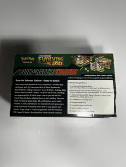Pokemon Sword & Shield Evolving Skies Build & Battle Stadium Box English - Image 2