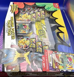 Pokemon Ascended Heroes Premium Poster Collection Mega Lucario EX Sealed w/ tear - Image 1