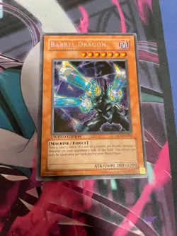 YUGIOH - BARREL DRAGON - SECRET RARE - MC1 - LP - LIMITED EDITION - Image 1