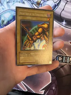 Right Arm Of The Forbidden One LOB-122 Yu-Gi-Oh! Ultra Unlimited LP (WNU) (1) - Image 2