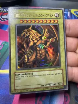 *US SELLER - LEGIT* Yugioh The Winged Dragon of Ra GBI-003 Ultra Rare UR MP - Image 1