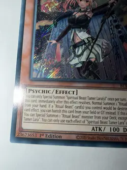 Yu-Gi-Oh Spiritual Beast Tamer Lara Bltr-en17 - Image 3