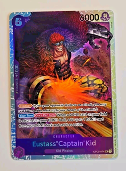 One Piece The Best Eustass Captain Kid OP05-074 SR PRB-01 - Image 1
