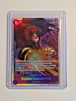 One Piece The Best Eustass Captain Kid OP05-074 SR PRB-01 - Image 3