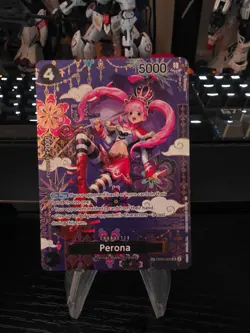 One Piece PERONA #OP06-093 OP14 SP Alternate Art The Azure Sea's Seven~English - Image 1