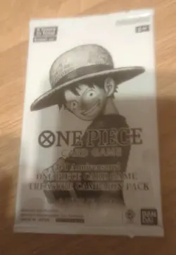 One Piece Card Game 3rd Anniversary Treasure Campaign Promo Pack ENGLISH - Image 1