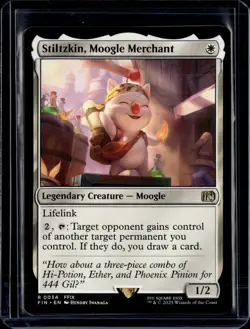 Stiltzkin, Moogle Merchant - 34 - FIN - NM - MTG Magic the Gathering - Image 1