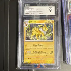 Pokemon CGC Graded Card Lot of 3 Jolteon Flareon Vaporeon Black Star Promos - Image 3