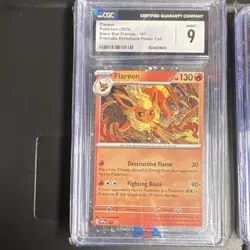 Pokemon CGC Graded Card Lot of 3 Jolteon Flareon Vaporeon Black Star Promos - Image 4