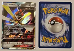 Kartana GX 70/111 Sm-Crimson Invasion Holo Pokemon TCG & Bonus Card - Image 1