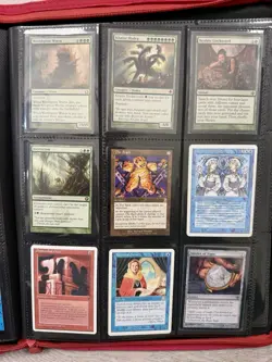 Lot Of 9 Rare Vintage MTG Magic The Gathering Cards Mint Unplayed - Image 1