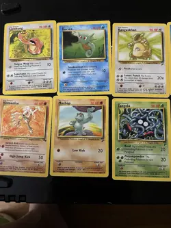 1999 1st Edition Pokemon Cards Lot Of 12 Cards. - Image 2
