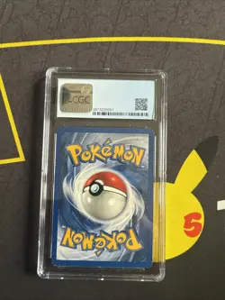Pokemon Lt. Surge's Pikachu Card 81/132 Gym Heroes Common CGC 8 - Image 2