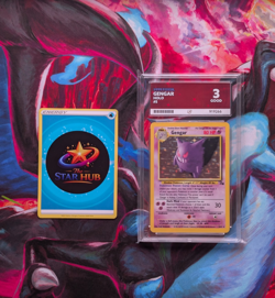Gengar Holo 5/62 Fossil Set Vintage Pokemon Card 1999 - ACE 3 - Image 1