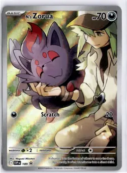 N's Zorua Promo SV: Scarlet & Violet Promo Cards 189 NM/M - Image 1