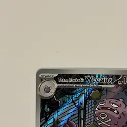Team Rocket's Weezing 199/182 Sv10: Destined Rivals Holo Full Art Pokemon Card - Image 2