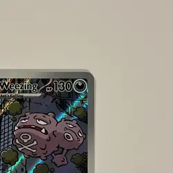 Team Rocket's Weezing 199/182 Sv10: Destined Rivals Holo Full Art Pokemon Card - Image 3
