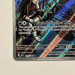 Team Rocket's Weezing 199/182 Sv10: Destined Rivals Holo Full Art Pokemon Card - Image 4