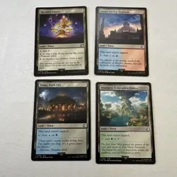 (13) Final Fantasy Magic The Gathering Cards: (6) Creatures, (5) Lands, (1) Inst - Image 2