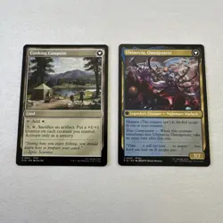 (13) Final Fantasy Magic The Gathering Cards: (6) Creatures, (5) Lands, (1) Inst - Image 3