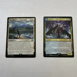 (13) Final Fantasy Magic The Gathering Cards: (6) Creatures, (5) Lands, (1) Inst - Image 4