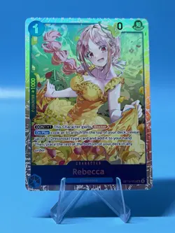 One Piece Card Game Adventure on KAMI's Island REBECCA SR OP15-053 English CCG - Image 1
