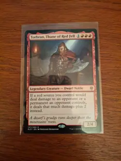 Torbran, Thane of Red Fell 147/269 Non Foil Rare Throne of Eldraine MTG NM - Image 1
