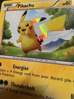 Pokemon TCG Pikachu Black & White 115/114 Holo Secret Rare Card 2011 - Image 2