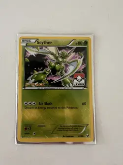 Scyther 1st Place League Challenge 4/108 Pokemon Card LP-NM - Image 2
