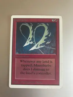 Manabarbs - Unlimited Edition (2ED) - MP - MTG *Combined Shipping - Image 1