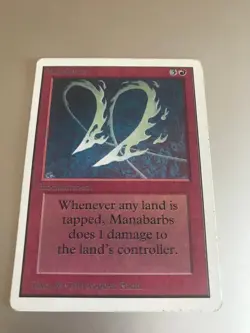 Manabarbs - Unlimited Edition (2ED) - MP - MTG *Combined Shipping - Image 2