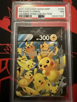 Pikachu V-Union SWSH140 SWSH: Sword & Shield Promo Cards Holo - Image 2