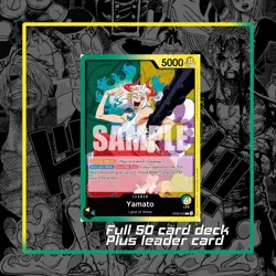 One Piece Yamato Complete Deck - OP06 READY TO PLAY (51 CARDS) - Image 2