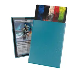 100 Ultimate Guard Cortex Petrol Gloss Standard Size Card Sleeves Deck Protector - Image 2