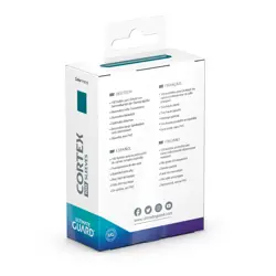 100 Ultimate Guard Cortex Petrol Gloss Standard Size Card Sleeves Deck Protector - Image 3