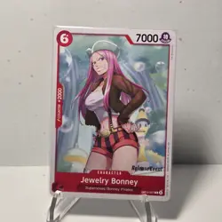Jewelry Bonney - The Azure Sea's Seven Release Event Cards (OP14 RE) - Image 1