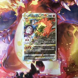 Pokemon TCG Charizard VSTAR SWSH262 Holo Black Star Promo Card NM/M - Image 1