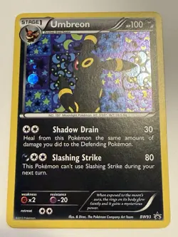 Umbreon Promo Black and White Promos BW93 LP-f Pokemon Card - Image 1