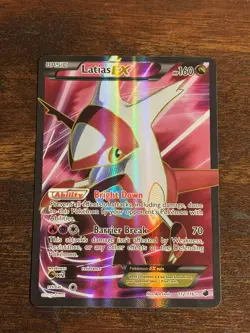 Pokemon Latias EX Full Art Holo Card 112/116 Ultra Rare - NM-/LP+ - Image 1