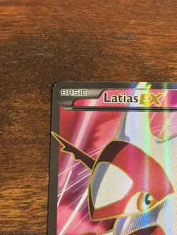 Pokemon Latias EX Full Art Holo Card 112/116 Ultra Rare - NM-/LP+ - Image 2