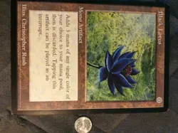Black Lotus Oversized 6x9 Promo Card MTG, Magic The Gathering - LP - Image 3