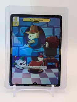 Vibes TCG FOIL Not Your Keys - Enter the Huddle Card # 064 - Image 1