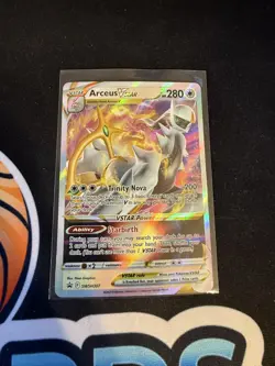 #SWSH307 Arceus VSTAR Near Mint or Better tcg SWSH: Sword & Shield Promo Cards - Image 1