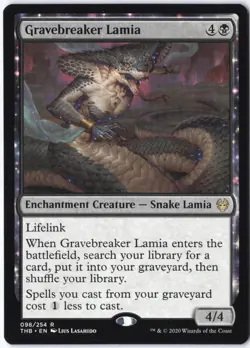 Gravebreaker Lamia R Theros Beyond Death 98 LP - Image 1