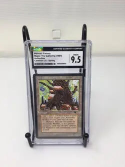 MISHRA'S FACTORY MTG 1994 Antiques Common (1) Spring CGC 9.5 - Image 1