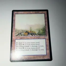 Wizards of the Coast MTG Brushland Ice Age LP - Image 2